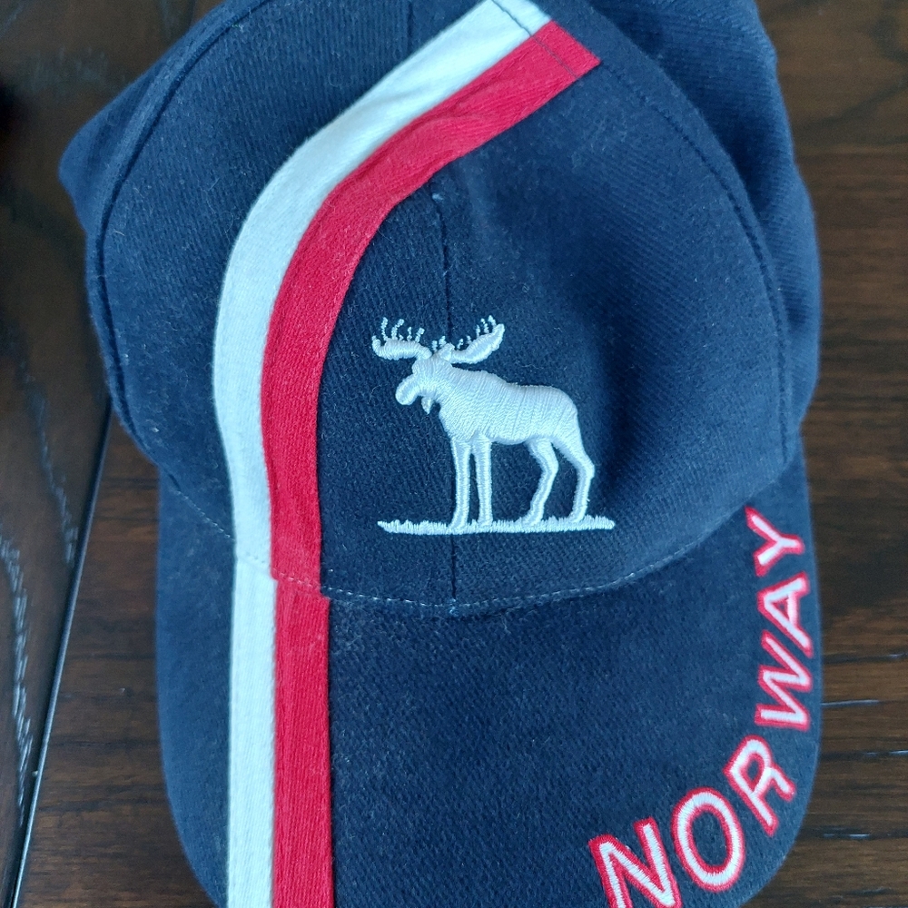 High quality like new Norway cap.  Velcro fit